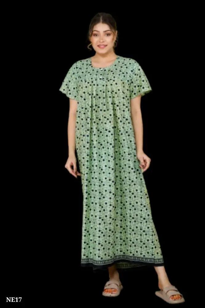 Jaipuri Cotton Printed Nighty