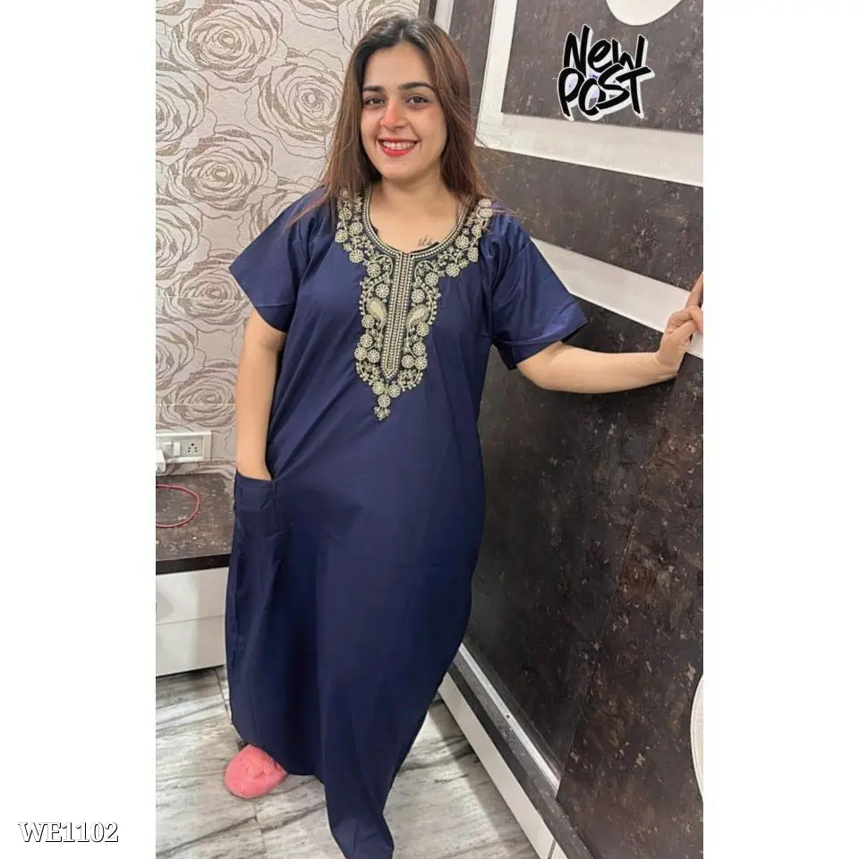 Embroidery Gown