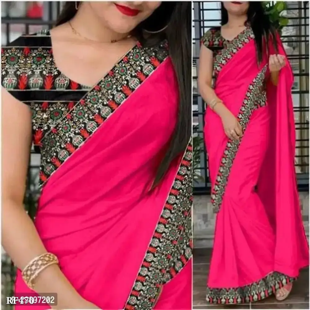 Designer Saree With Blouse Piece