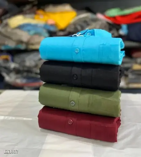Plain Shirt 4Pcs Set