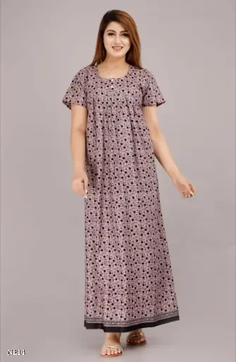 Jaipuri Cotton Printed Nighty