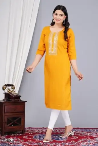 Embroidery Work Kurti