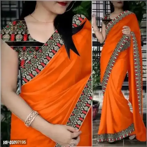 Designer Saree With Blouse Piece